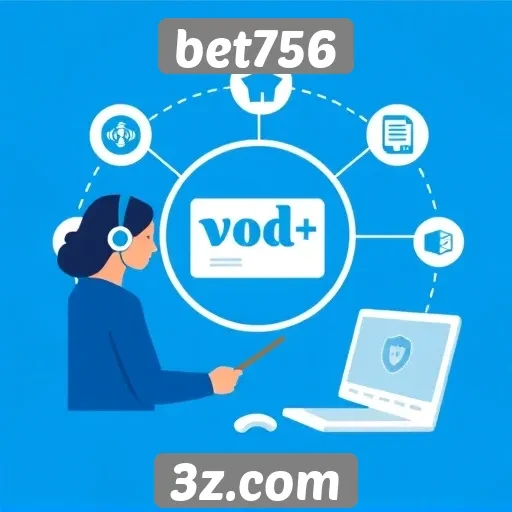 Recursos de suporte ao cliente no bet756
