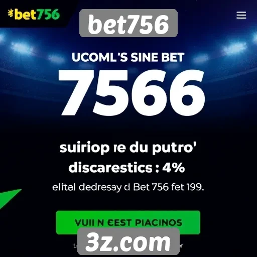 Ofertas promocionais disponíveis no bet756